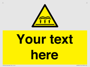 Custom Warning: Flood zone